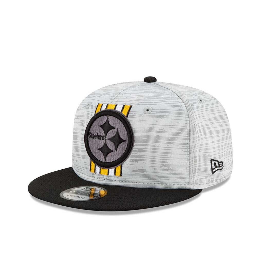 New Era Pittsburgh Steelers Training Camp 2021 NFL Grey 9FIFTY‎ Snapback Hat